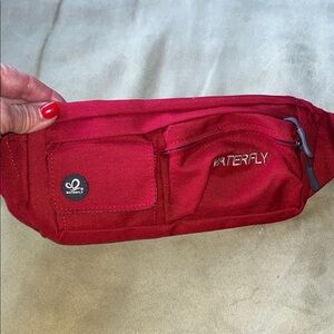 WATERFLY Red Belt Bag for Men or Women/ lifeguards